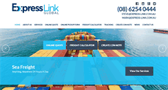 Desktop Screenshot of express-link.com.au