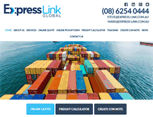 Tablet Screenshot of express-link.com.au